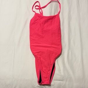 Jolyn Bright Pink One Piece Swimsuit - Brandon Size 30